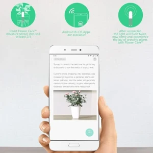 4 in 1 Plant Monitor — Soil Moisture Sensor, Sinbeda