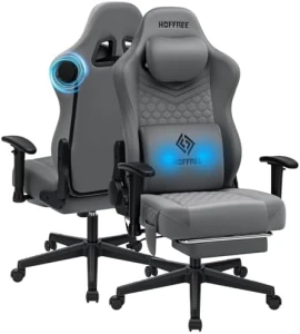 Gaming Chair with Speakers and Massage — Smart Chairs, HOFFREE