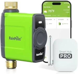 WiFi Water Timer for Garden Hose — Irrigation System, RainPoint