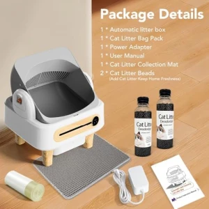Automatic Cat Litter Box Self Cleaning — Self-Cleaning Litter Box, RPZ