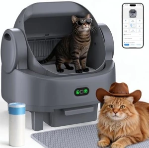 Automatic Litter Box — Self-Cleaning Litter Box, LUODIER