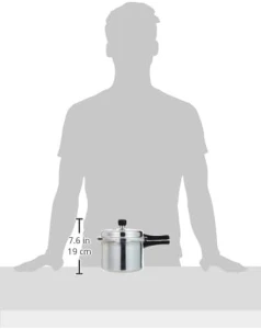Pressure Cooker, 3 Quart, Silver, Aluminum — Multicooker, Prestige