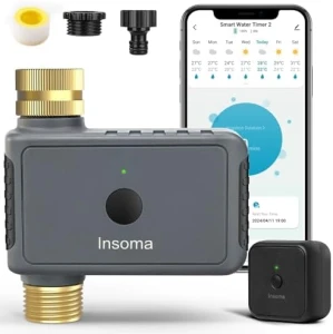 Hose Timer with Brass Inlet — Irrigation System, Insoma