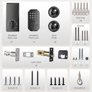 Keyless Entry Door Lock Set with WiFi Smart App Control — Smart Lock, Ulecoce