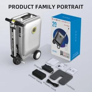 Smart Rideable Suitcase Electric Luggage Scooter — Smart Luggage, Airwheel