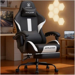 Gaming Chair with Foot Rest & Pocket Spring Cushion — Smart Chairs, GTPLAYER