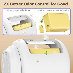 Self-Cleaning Cat Litter Box — Self-Cleaning Litter Box, Robotail