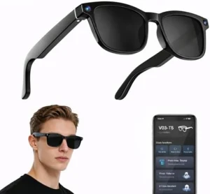 Smart Glasses with Camera, Bluetooth, and Real-Time Translation — Smart Glasses, Dmcetu