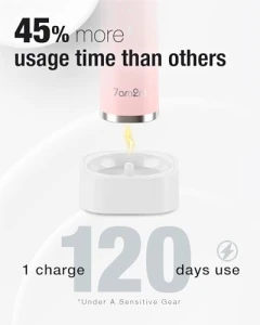 Sonic Electric Toothbrush with 6 Brush Heads — Electric Toothbrush, 7AM2M