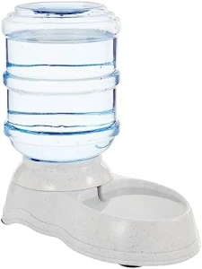 Gravity Pet Food Feeder — Automatic Pet Feeder, Amazon Basics