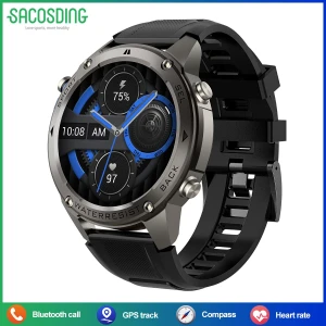 Amoled 1.43-inch Screen Smart Watch with Real GPS — Smart Watch, SACOSDING