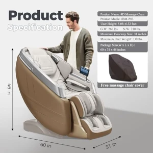 4D Massage Chair — Massage Chairs, iBooMas