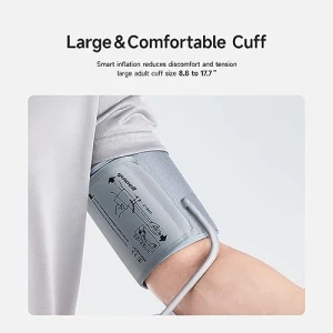 Blood Pressure Monitor with Large Upper Arm Cuff — Blood Pressure Monitor, Yuwell