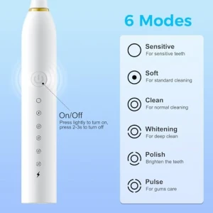 3 Pack Sonic Electric Toothbrush Set — Electric Toothbrush, Dnil