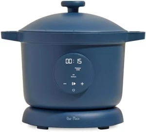 6 Qt Ceramic Nonstick Multicooker & Pressure Cooker with Touchscreen Controls & Auto Steam Release — Multicooker, Our Place