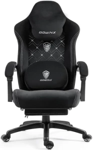 Gaming Chair with Heated Massage Lumbar Support — Massage Chairs, Dowinx