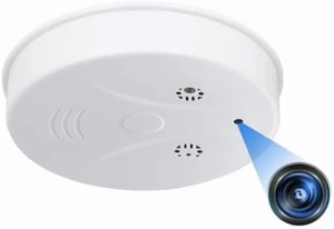 Smart Wireless WiFi Camera Smoke Detector Hidden Camera 1080P Video — Security Camera, eovas