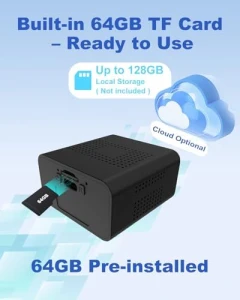 Spy Camera, No WiFi Security Camera with 3 Modes — Security Camera, Bextgoo