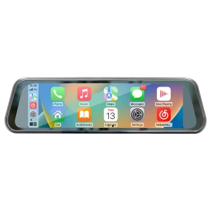 Rearview Mirror Dash Cam with Touch Screen — Backup Camera