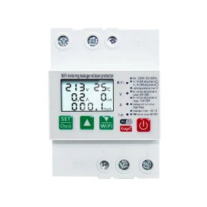 Smart Leakage Circuit Breaker with WIFI Energy Meter — Energy Monitor, Tuya