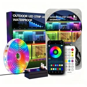 RGB LED Strip Light Smart Waterproof — LED Strip Lights, Elfeland