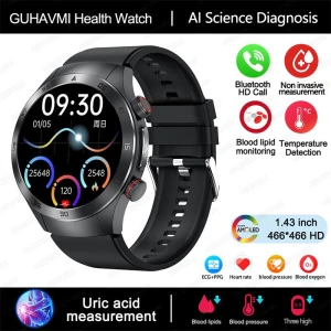 Smart Health Monitoring Watch with Sapphire Glass, PRISMA