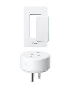 Remote Control Outlet Plug Switch, Buckle Design & Removable Wireless Light Switch — Smart Plug, Zoiinet