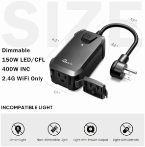 Smart Dimmer Plug — Smart Plug, TREATLIFE