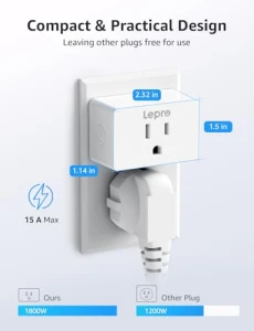 Smart Plug Mini 15A — Smart Plug, Lepro