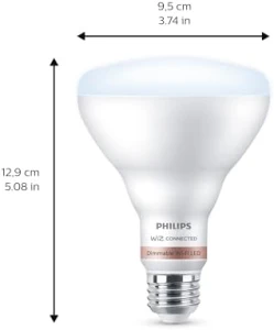 Smart 65W BR30 LED Light Bulb 4-Pack - Daylight — Smart Light Bulb, Philips