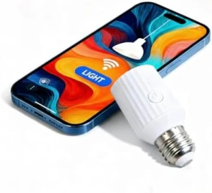 Smart Wi-Fi Light Bulb Socket Adapter — Smart Light Bulb, LoraTap