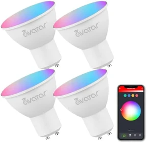 GU10 Smart Bulb 4 Pack — Smart Light Bulb, Avatar Controls