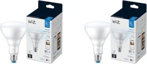 LED Smart Bulb - Pack of 2 - 650 Lumen - E26 - Indoor — Smart Light Bulb, WiZ Connected