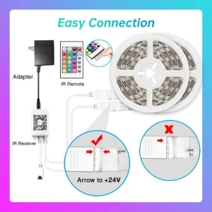 LED Strip Lights, 100ft with Remote and App Control — LED Strip Lights, TJOY