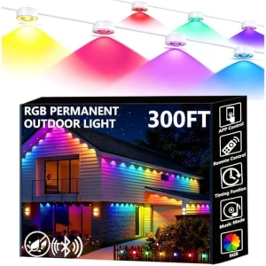 Permanent Outdoor Lights — LED Strip Lights, Sunwuko