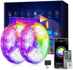 Led Lights for Bedroom 50ft Music Sync Color Changing Led Strip Lights — LED Strip Lights, Ledagic