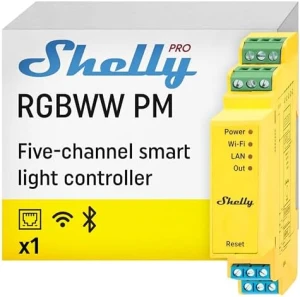 Pro RGBWW PM LED Controller — LED Strip Lights, Shelly