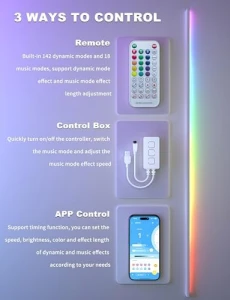 RGB Smart IC USB LED Light Strip 6.56ft — LED Strip Lights, PAUTIX