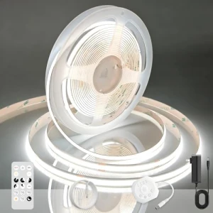 White Motion Sensor COB LED Strip Light — LED Strip Lights, AXMOTUT