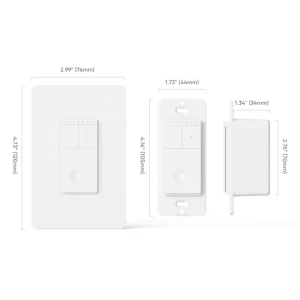 3 Way Smart Dimmer Switch 2 Pack — Smart Switch, TREATLIFE