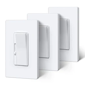 3 Pack Super Slim Slide Dimmer Light Switch — Smart Switch, BESTTEN