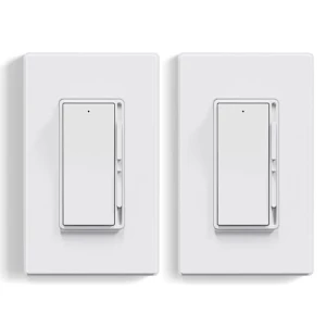 Dimmer Light Switch for 300W Dimmable LED/CFL Lights and 600W INC/HAL Bulbs — Smart Switch, ELEGRP