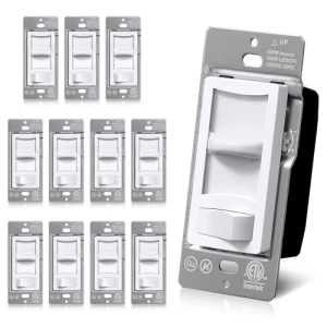 Super Slim Dimmer Switch 6-Pack — Smart Switch, BESTTEN