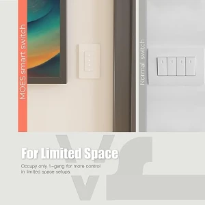 2nd Generation Zigbee Smart Switch — Smart Switch, MOES