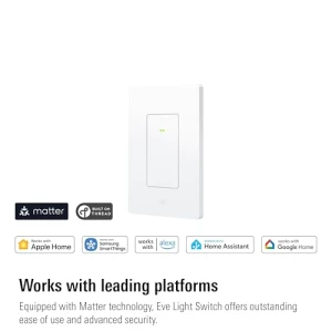 Light Switch (Matter) 2-Pack — Smart Switch, EVE