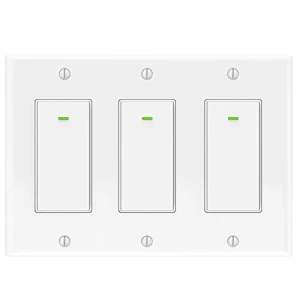 Smart Dimmer Switch 2-Gang Digital Display — Smart Switch, Milfra