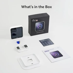 Smart Thermostat Larger Color Screen — Smart Thermostat, vine
