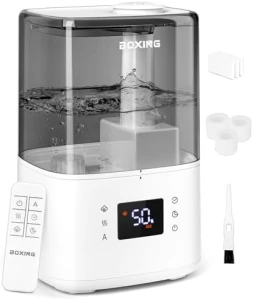 6L Warm and Cool Mist Humidifier with Remote — Humidifier, BOXING