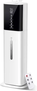 Ultrasonic Cool Mist Humidifier with Timer and Humidistat — Humidifier, let'me