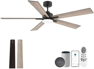 Smart Ceiling Fan with Lights — Smart Fan, Livory